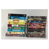 VHS Tapes And DVDs Featuring Scrooge, Aladdin, The