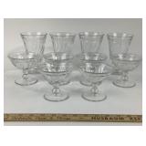Fostoria Colony Glass Goblets, Dessert Cups