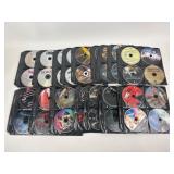 125+ DVD Movies in Storage Sleeves
