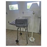 Char Griller Charcoal Grill & Floor Lamp
