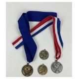 Baseball & Football Medals Medallion Collection