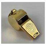 The American Spirit Gold Toned Whistle