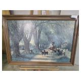Antique Framed Painting