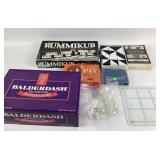 Board Games Rummikub, Balderdash, Pit, Rook