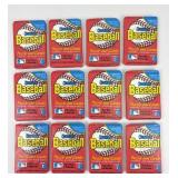 12 sealed baseball packs