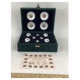 Holiday Barbie China Set With Case