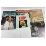 8 vinyl records: Rolling Stones, Steve Martin