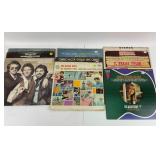 8 vinyl records: Cher, Beach Boys, Three Dog Night