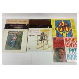 8 vinyl records: George Harrison, Carpenters