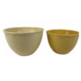 Fiesta Mixing Bowls in Yellow and Ivory