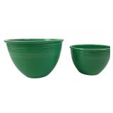Fiesta Green Mixing Bowls