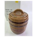 Coca-Cola Barrel Cookie Jar