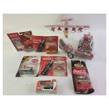 Matchbox Coca-Cola Die-Cast Vehicles, Plane, Motor