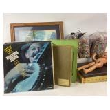 Yearbooks, Vinyl Records, Artwork, Confetti, Doll