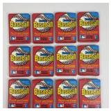 12 sealed baseball packs
