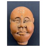 Finely carved antique Chinese Hediao olive pit