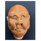 Finely carved antique Chinese Hediao olive pit