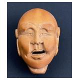 Finely carved antique Chinese Hediao olive pit