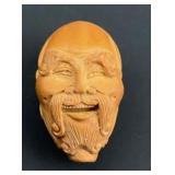 Finely carved antique Chinese Hediao olive pit