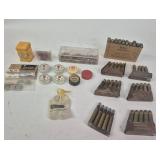 Metal Ammo Clips With Ammo (6), Cardboard Box Of