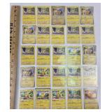 25 Pokï¿½mon Pikachu trading cards