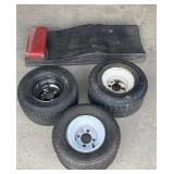 MAC Garage Creeper, 3 wheels/tires