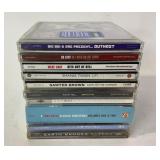 Music CDs Including Outkast, 50 Cent, Shania Twain