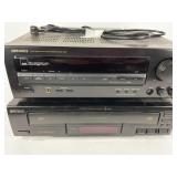 Optimus STA-9750 Receiver, CD-7700 5-Disc Changer