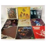 Rock Vinyl Records The Beatles, Grand Funk, Chicag