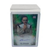 Topps Star Wars autograph card Dr. Pershing