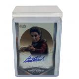 Topps Star Wars autograph card Morgan Elizabeth