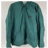 1990s Nike Dark Green full-zip Windbreaker Jacket