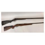 Bolt Action Rifle With Fire Damage &
