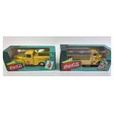 Coca-Cola 1956, 1958 Die-Cast Metal Banks