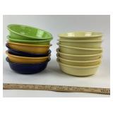 Fiesta Ceramic Bowls in Mixed Colors