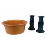 Fiesta Orange Bowl, Blue Candlesticks