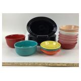 Fiesta Dinnerware Bowls, Plates