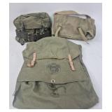 Canvas Backpack , Canvas Satchel & Canvas Belt