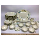 Franciscan Earthenware: Teacups, Creamer, Butter D
