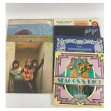 8 Vinyl Records: The Doors, Moody Blues