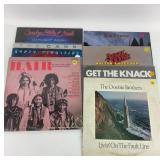 8 Vinyl Records: Earth Wind and Fire, The Cars