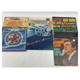 8 Vinyl Records: Johnny Cash, Rod Stewart