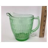 Green Jeanette Pitcher