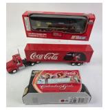Coca-Cola, Matchbox, NASCAR Scale Trucks