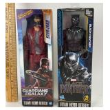 Marvel 2013 Star Lord & 2017 Black Panther NIP