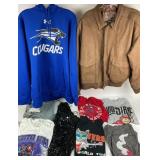 Fashion Designer Clothing Lot Brown Leather Coat