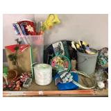 Holiday Decor, Gardening Supplies, Glassware