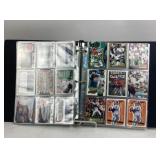 Football Trading Cards in Binder