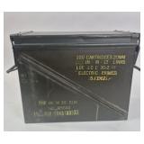 U.S. Military Surplus Steel 20mm Ammunition Box