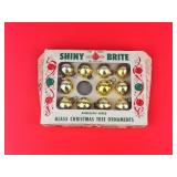 Shiny Brites Vintage Ornaments in Original Box